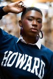 Navy Blue & Crimson
