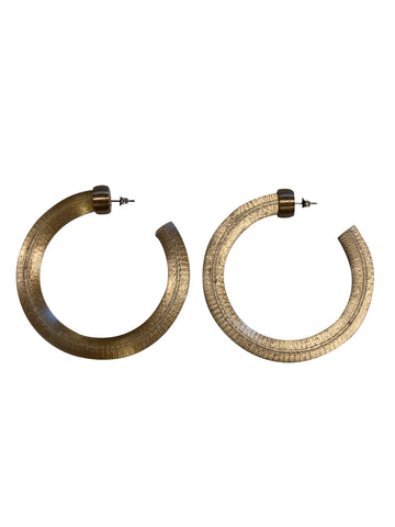 Metallic Kitanzi 60mm Coffee